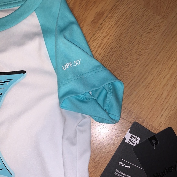 NWT Hurley 2 Piece Set - Shirt and Shorts (UPF 50+ made with Nike Dri-Fit) , 2T - Picture 4 of 8